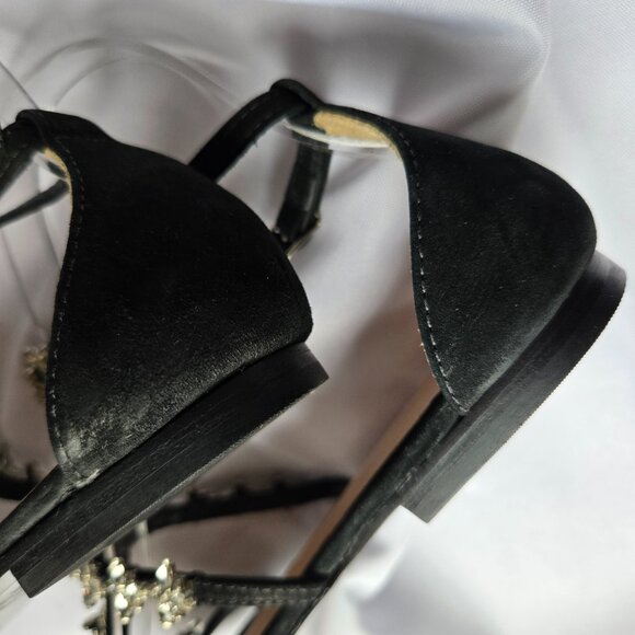 CosmoParis Rhinestone Sandals SZ 37 (US 6.5) - Picture 12 of 16